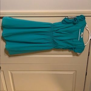 Turquoise dress